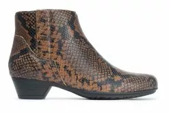Abeo Melanie Metatarsal -Boots Shop Abeo Mevanie Brown Snake 3
