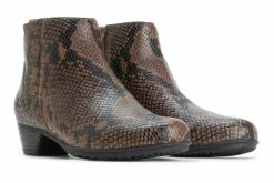 Abeo Melanie Metatarsal -Boots Shop Abeo Mevanie Brown Snake 5